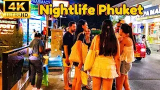 4K HDR Inside Phuket&rsquo;s WILD Nightlife: Patong Beach Walking Tour 2026| Thailand 🇹🇭 (ASMR)