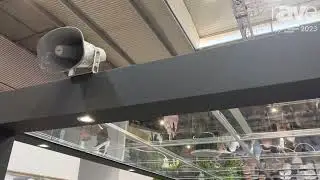 ISE 2023: Biamp Talks About DC220T Drop-Ceiling, CM10TB and OVO Commercial Loudspeakers