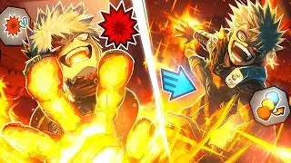 The BEST Build For Bakugo In My Hero Ultra Rumble! SEASON 1 DAMAGE BACK!