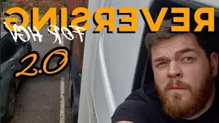 HGV. Lorry Driving Training. Driver POV Reverse