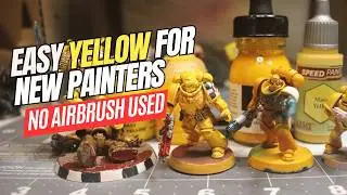 How to Paint Yellow Space Marines: Avoid These Common Mistakes | Painting Yellow for Beginners