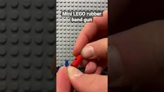 Building a Mini LEGO rubber band gun