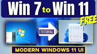 Превратите Windows 7 в Windows 11 &mdash; современный интерфейс Windows 11 2026 | без потери данных