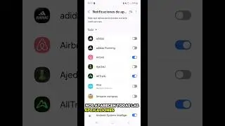 C&oacute;mo DESACTIVAR las NOTIFICACIONES de APLICACIONES en ANDROID ✅️ CUALQUIER APP ⬛️
