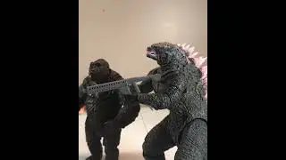 Godzilla and kong vs The Invaders