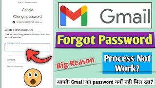 Gmail Forgot method not work reason? | Gmail account password | Recovery Gmail password#Technonir
