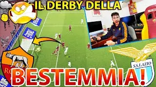 🐺 🦅 ROMA-LAZIO: il DERBY della BESTEMMIA‼️🤬 GABBOMAN VS FABIO