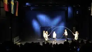 Gold medal ERSO showcompetition ropeskipping