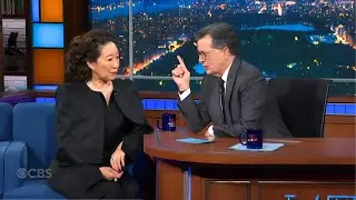 Sandra Oh FORCED to LEAVE Stephen Colbert Show After Heated Confrontation