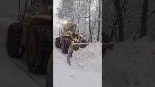 Murree Snowstorm Tractors Clearing Roads | Epic Snow Covered Murree Streets Tractors at Work