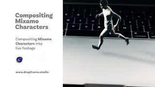 Cinema 4D Tutorial: Compositing Mixamo Character using C4D & After Effects