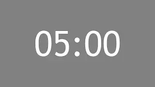 5 Minute Countdown Timer No Music to use for Church Livestreams