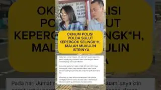 Oknum Polda SULUT kepergok selingkuh malah mukulin istrinya 😮#shorts #BeritaViral #oknumpolisi