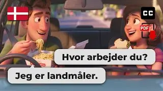 Learn Danish Easily &ndash; 🚗 Casual Car Chat for Beginners (A2&ndash;B1)