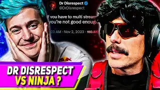 Ninja ROASTS Dr Disrespect on Twitch Ban Over Multi Streaming Debate