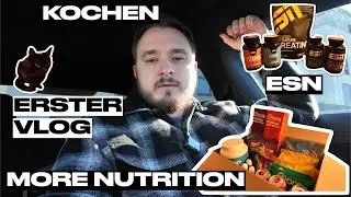 Sport, Einkaufen & Kochen - Alltag + ESN & More Nutrition Haul | VLOG
