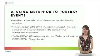 Conceptual metaphors & Covid-19 |  | UPV