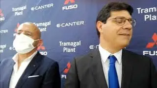 Tramagal | Governante visita fábrica da Mitsubishi Fuso e necessidade de nova ponte  é relembrada