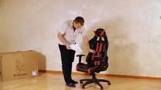 Обзор геймерского кресла D-Gamer Dota черно-красное