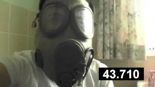 Тестирование чешского противогаза/респиратора М10м