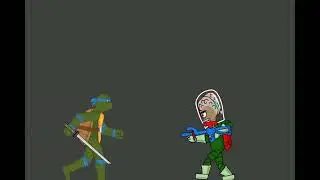 Tmnt vs Mars Attack DC2 (Animation)
