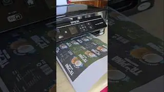 Satisfying print, cut & stick ✂️🖨️#ASMRDesign #PrintSatisfaction #LabelDesign #ASMR #graphicdesign