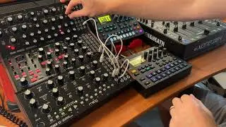 Live Techno Jam #10 - DFAM, Subharmonicon, Mother32, Digitakt, Digitone, DB4, Analog Heat.