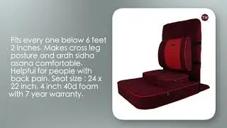 8 Friends Of Meditation Extra Large Relaxing Buddha Meditation and Yoga Chair