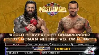 Roman Reigns vs CM Punk FULL MATCH 🤯 | WrestleMania 42 WWE Gameplay