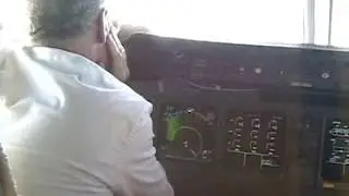Varig LAX to GRU inside flight deck (cockpit)