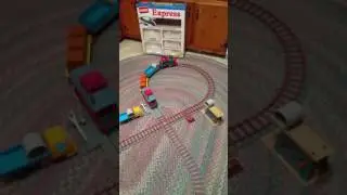 For Nickels & Diamonds Playskool Express 1988 Train set