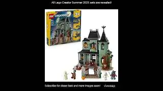ALL the Lego Creator Summer 2025 sets have been revealed! #lego #legocreator #creator