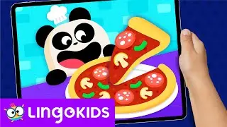LET'S MAKE PIZZA 🍕🧑🏾&zwj;🍳 Gameplay for Kids 🕹️ | Lingokids Activities