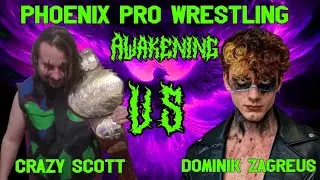 Crazy Scott (C) VS Dominik Zagreus for the NAW World Heavyweight Championship