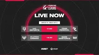 MESA League S3 | Group Stage D4 | Group A | Clutch Gaming vs Bane Existence