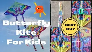 Butterfly Kite for Kids | Easy to Assemble | Saranggola