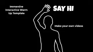 [FREE TEMPLATE] Interactive Immersive Warm Up Workout Template