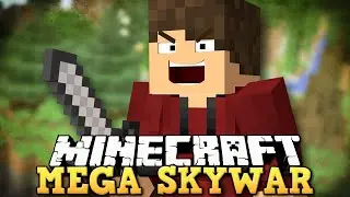 MEGA SKYWARS! Novo Minigame no Minecraft Games!!!