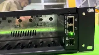 Optical Media Converter Rack | 2U 14-Slot Chassis