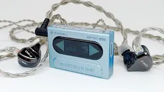 TR&Ecirc;N TAY BLUETOOTH DAC, THIẾT KẾ ĐỘC LẠ, CHIP DAC K&Eacute;P, M&Agrave;N H&Igrave;NH HIỂN THỊ | FIIO SNOWSKY RETRO NANO