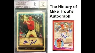 The History of Mike Trout's Autograph