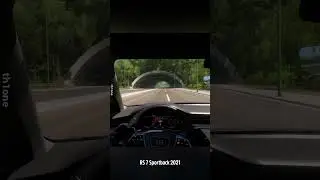 FH5 | Audi RS 7 Sportback 2021 vs. Dodge Durango Hellcat 2021 Tunnel Sound Cockpit Cam
