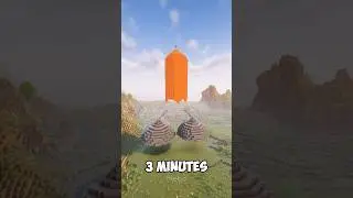 EPIC ROCKET 🚀 280% #minecraft