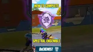 How To Complete Spectral Ensemble Achievement #pubgmobile #shortsfeed #shorts