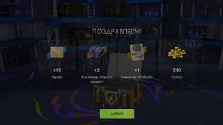 ОТКРЫЛ КАМУФЛЯЖНЫЕ КОНТЕЙНЕРЫ В TANKS BLITZ
