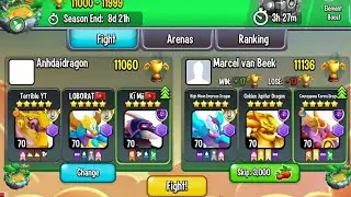 Combat Arena Master Nature DragonCity