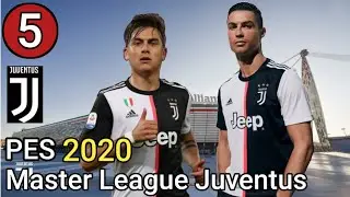 PES 2020 Indonesia Juventus Master League: Pertandingan Serie A melawan Brescia #05