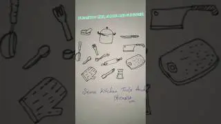 #31 kitchen Utensils Art #trending #shortfeed #viralvideo #ytshortsindia #kitchen