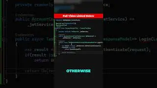 Login API Method for JWT Authentication #dotnet #dotnetcore
