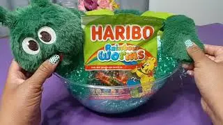 Sour Gummy Worm Spring Basket